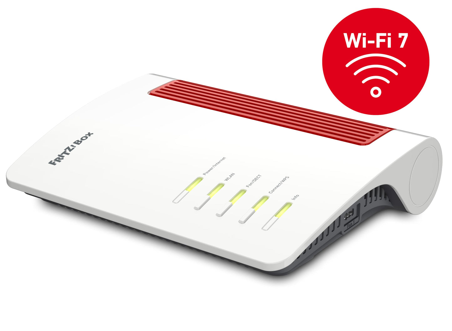 Fritz!Box 4690 (Wi-Fi 7 Mesh Router, für den Kabel-, DSL- oder Glasfaseranschluss, bis zu 6.960 MBit/s, 1x 10-Gigabit-WAN, 1x 10-Gigabit-LAN, 3X 2,5-Gigabit-LAN, WLAN Mesh, deutschsprachige Version)